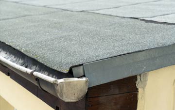 repair or replace Sharrington flat roofing?